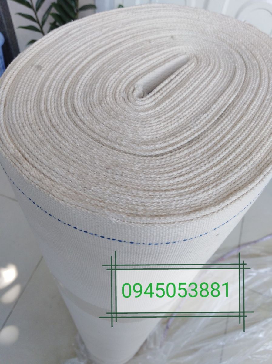 Băng tải chịu nhiệt dạnh vải sợi Cotton