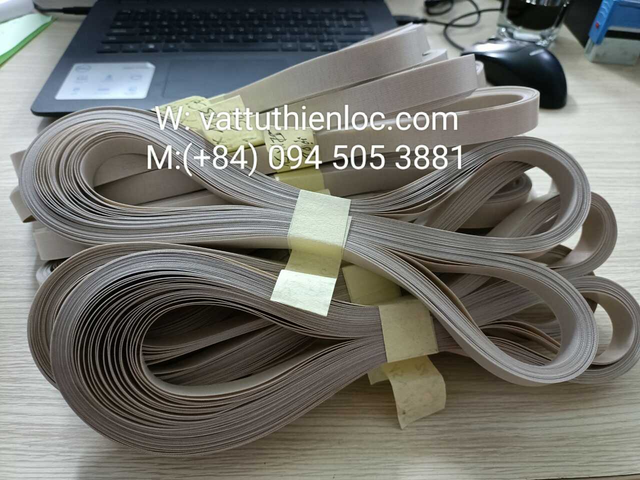 DÂY ĐAI NHIỆT TEFLON HÀN MIỆNG TÚI-005